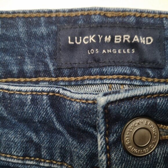 Lucky Brand #410 Straight Legs Men's Size 34/32 Medium Wash Jeans - Picture 3 of 16